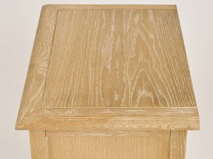 Miniaturka 14 - Szafka Nocna Francuska z Giętymi Nogami i Metalowymi Uchwytem – Venezia Oak