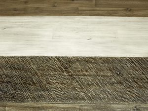 Miniaturka 1 - Detal drewnianego blatu w stylu industrialnym kolor naturalny