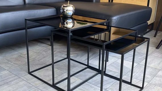 Miniaturka 2 - Stolik Kawowy Szklany 3 w 1 – Crystal