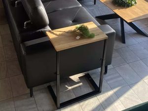 Miniaturka 4 - Stolik Pomocniczy Regulowany Drewniano-Metalowy – Metron