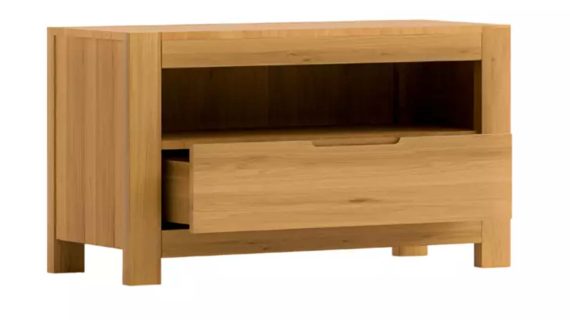 Miniaturka 2 - Szafka RTV Wąska Drewniana – Lunaro 40