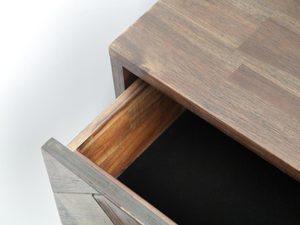 Miniaturka 1 - Drewniana konsola w stylu vintage do eleganckiego salonu