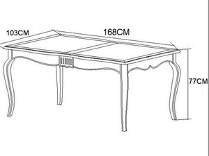 Miniaturka 6 - Wymiary stołu w stylu prowansalskim