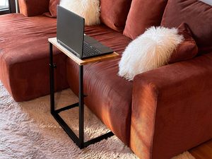 Miniaturka 5 - Stolik Pomocniczy Regulowany Drewniano-Metalowy – Metron