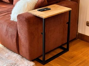 Miniaturka 6 - Stolik Pomocniczy Regulowany Drewniano-Metalowy – Metron