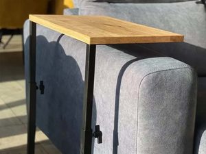 Miniaturka 7 - Stolik Pomocniczy Regulowany Drewniano-Metalowy – Metron