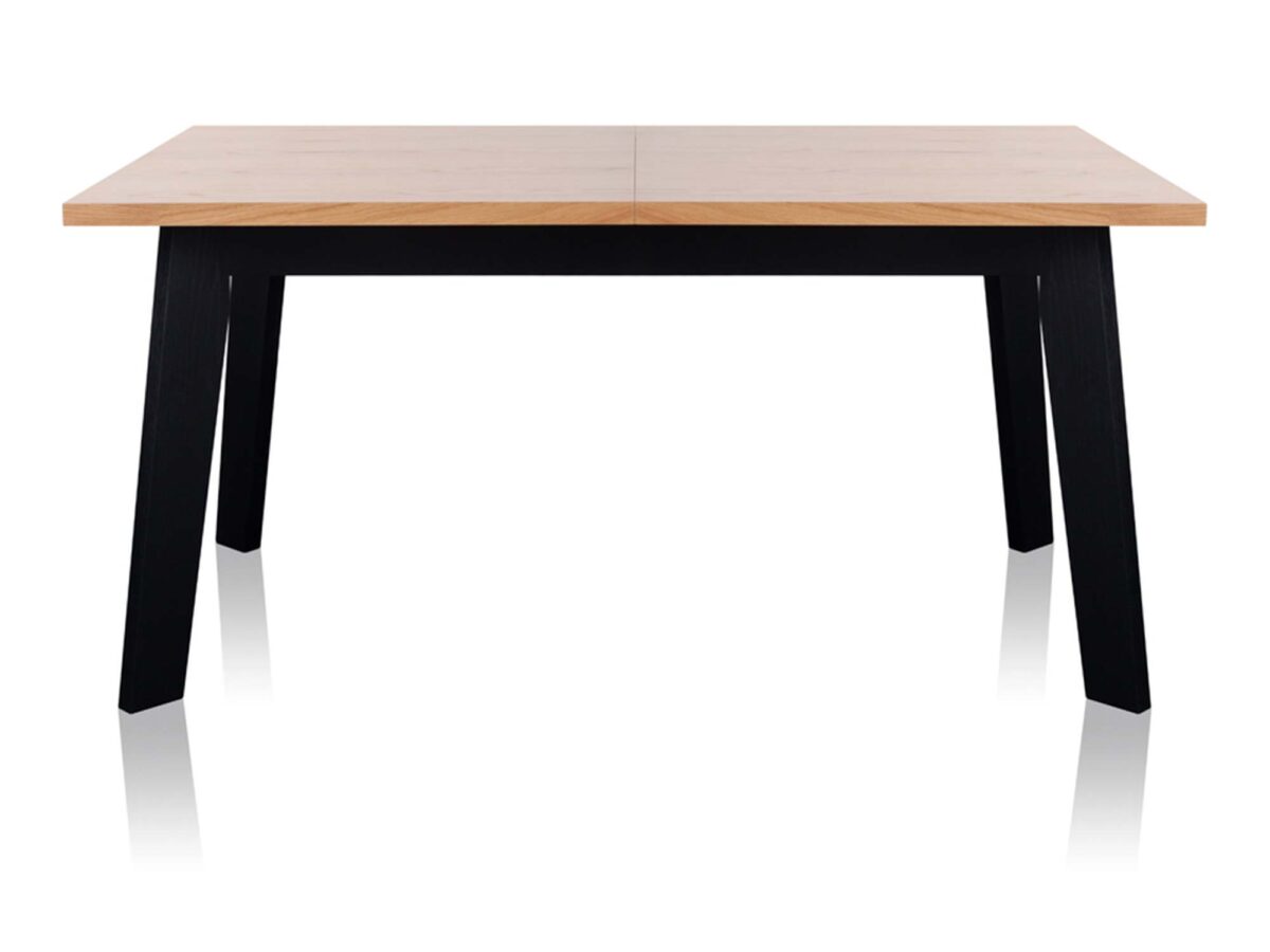 Stół Rozkładany z Ciemnymi Nóżkami – Afro