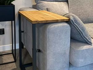 Miniaturka 8 - Stolik Pomocniczy Regulowany Drewniano-Metalowy – Metron