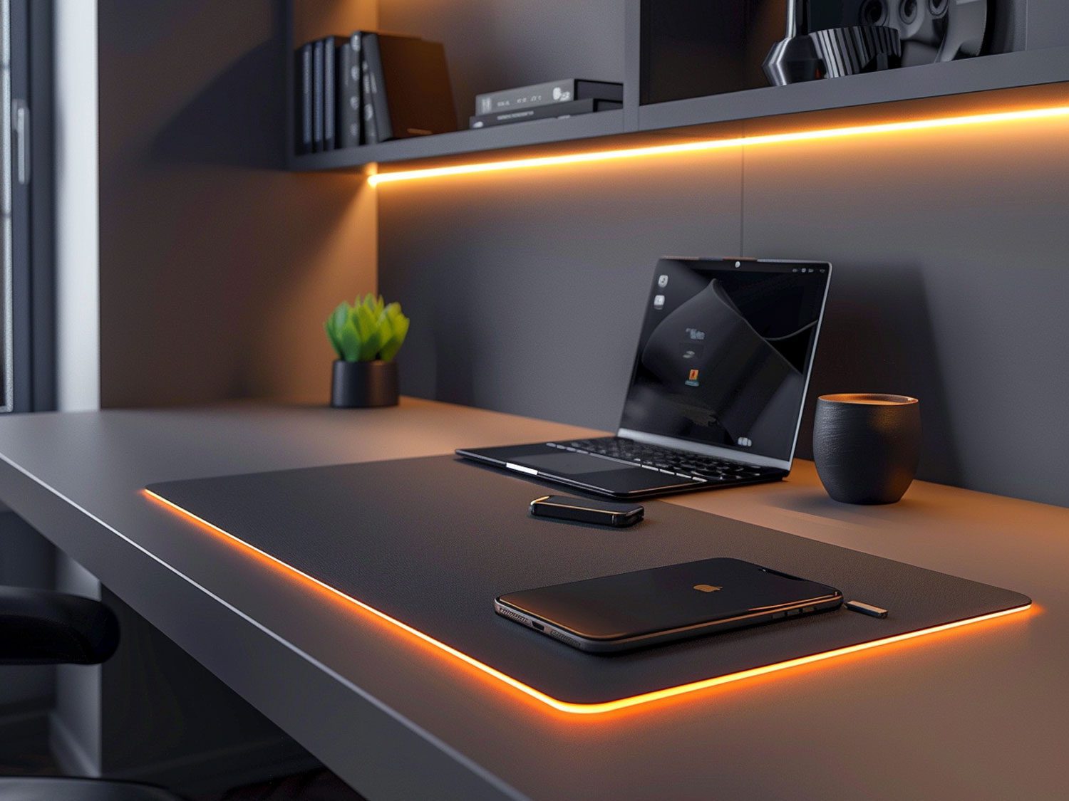 Nowoczesne oświetlenie LED do sypialni w stylu minimalistycznym
