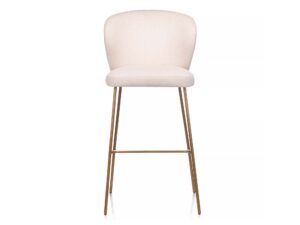 Miniaturka 7 - Krzesło ergonomiczne tapicerowane metalowe nogi Loma 4
