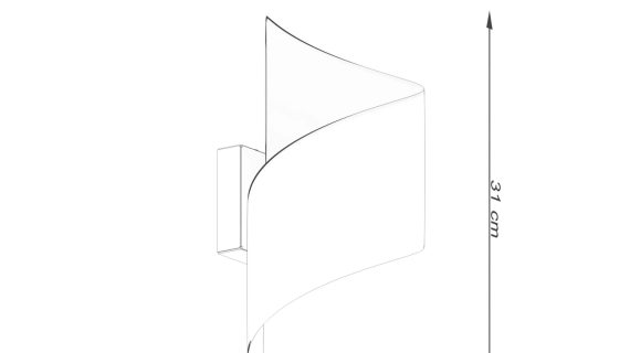 Miniaturka 12 - Kinkiet TALAR biały