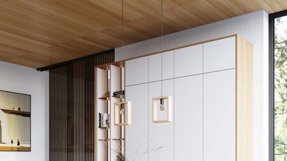 Miniaturka 17 - Lampa wisząca ARVIO naturalne drewno