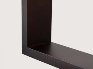 Miniaturka 8 - Połączenie narożnika drewnianej ramy lampy w kolorze wenge