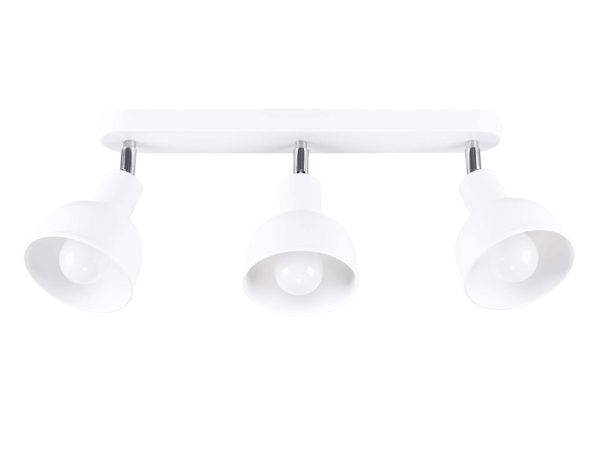 Plafon ELVO 3 biały