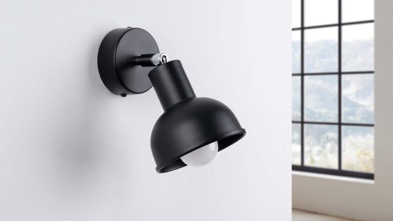 Miniaturka 1 - Kinkiet ELVO czarny