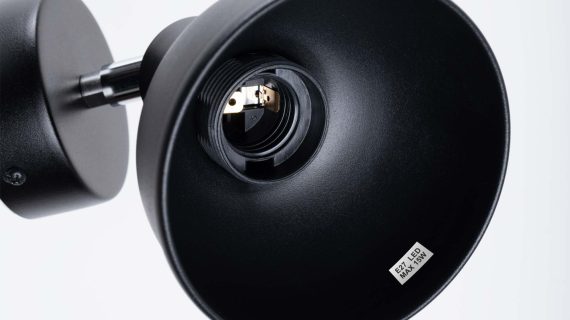 Miniaturka 7 - Kinkiet ELVO czarny