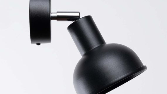 Miniaturka 6 - Kinkiet ELVO czarny