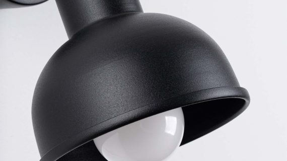 Miniaturka 3 - Kinkiet ELVO czarny