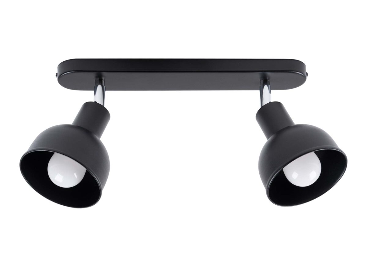 Plafon ELVO 2 czarny