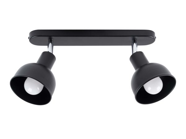 Plafon ELVO 2 czarny