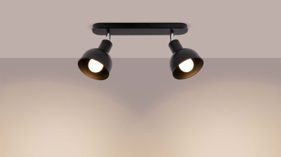 Miniaturka 2 - Plafon ELVO 2 czarny