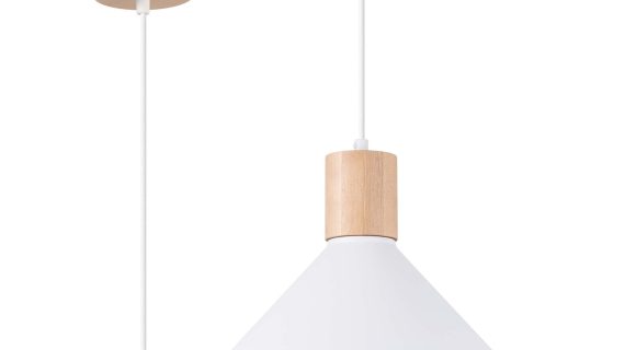 Miniaturka 1 - Lampa wisząca JUNA biała