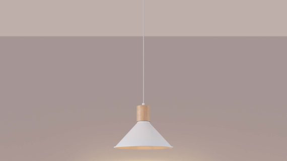 Miniaturka 3 - Lampa wisząca JUNA biała