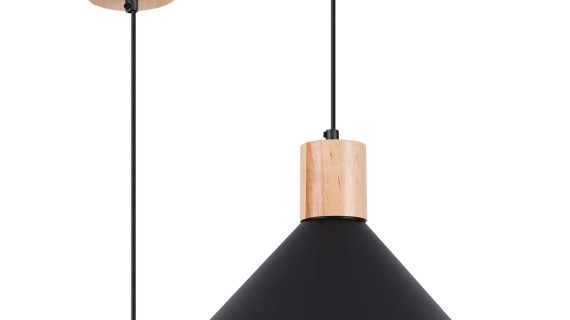 Miniaturka 1 - Lampa wisząca JUNA czarna