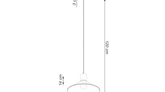 Miniaturka 15 - Lampa wisząca JUNA czarna