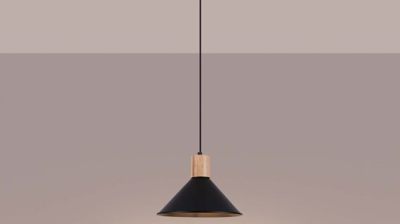 Miniaturka 3 - Lampa wisząca JUNA czarna