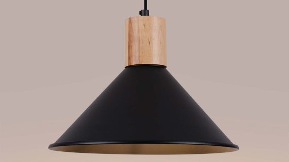 Miniaturka 4 - Lampa wisząca JUNA czarna