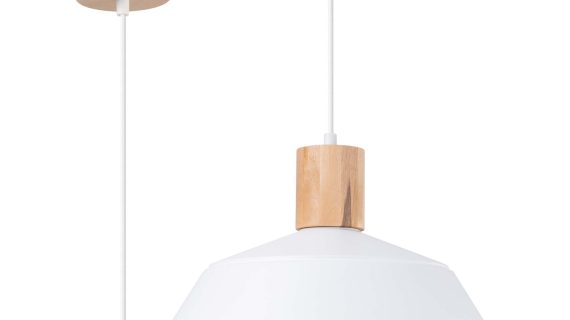 Miniaturka 1 - Lampa wisząca FIORA biała