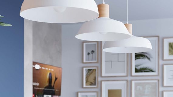 Miniaturka 16 - Lampa wisząca FIORA biała