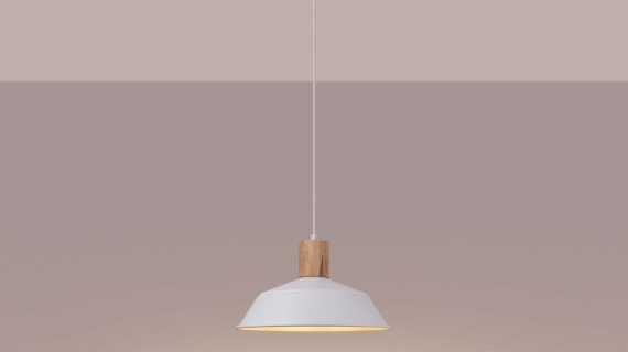 Miniaturka 4 - Lampa wisząca FIORA biała