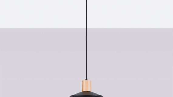 Miniaturka 3 - Lampa wisząca FIORA czarna