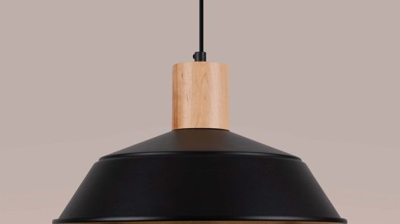 Miniaturka 6 - Lampa wisząca FIORA czarna