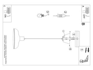 Miniaturka 13 - Instrukcja montażu lampy wiszącej sufitowej z drewnianą podsufitką