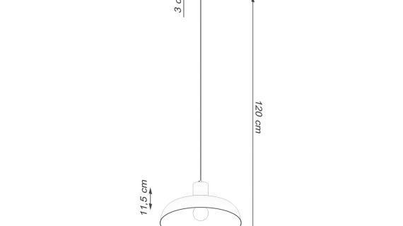Miniaturka 15 - Lampa wisząca INTEO czarna