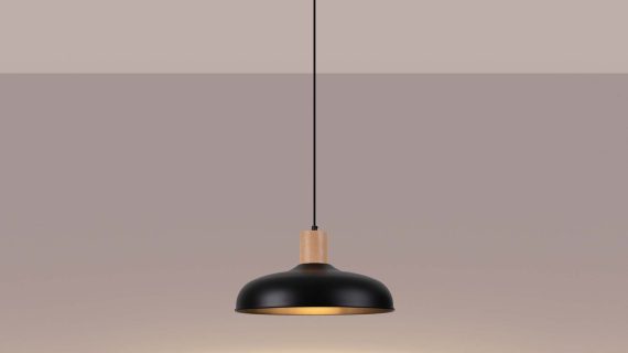 Miniaturka 3 - Lampa wisząca INTEO czarna