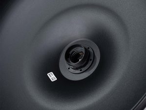 Miniaturka 12 - Wnętrze czarnego klosza lampy z gniazdem E27 na żarówkę