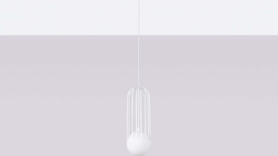 Miniaturka 2 - Lampa wisząca BRENTA 1 biała