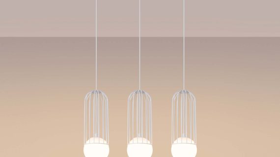 Miniaturka 3 - Lampa wisząca BRENTA 3L biała