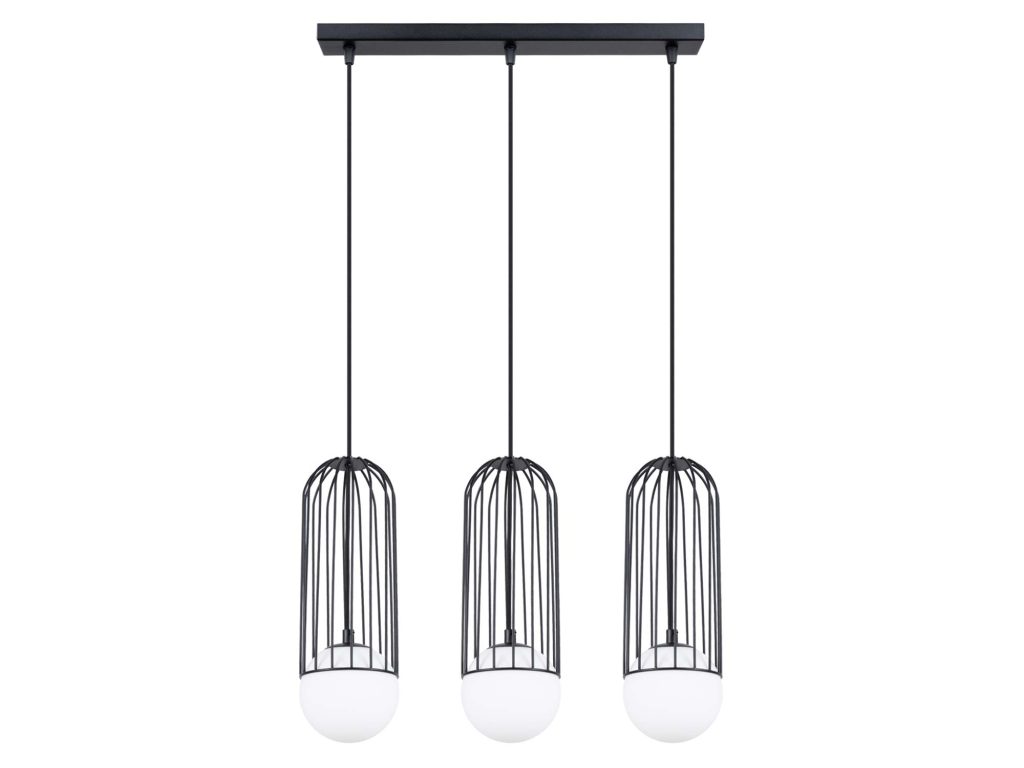 Lampa wisząca BRENTA 3L czarna