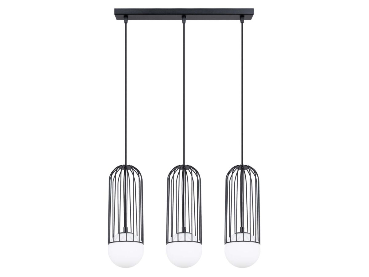 Lampa wisząca BRENTA 3L czarna