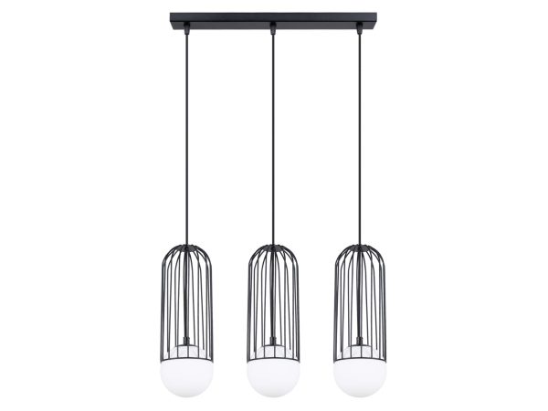 Lampa wisząca BRENTA 3L czarna