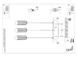 Miniaturka 18 - Instrukcja montażu lampy wiszącej trójpunktowej z listewką i klatkami