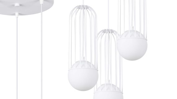 Miniaturka 1 - Lampa wisząca BRENTA 3P biała
