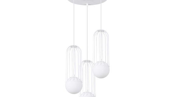 Miniaturka 2 - Lampa wisząca BRENTA 3P biała