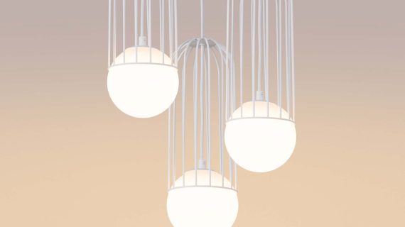 Miniaturka 6 - Lampa wisząca BRENTA 3P biała