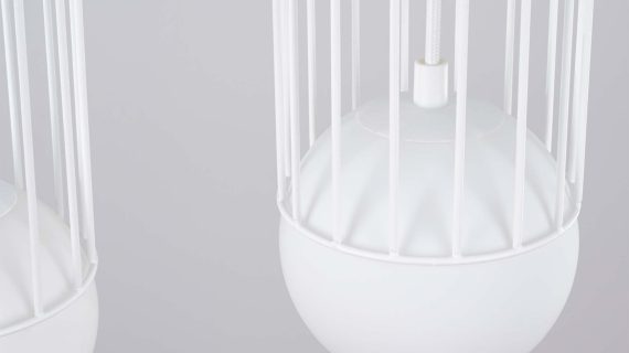Miniaturka 10 - Lampa wisząca BRENTA 3P biała